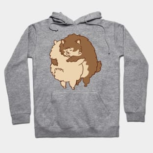 Pomeranian Hugs Hoodie